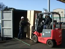 Vanning to Container