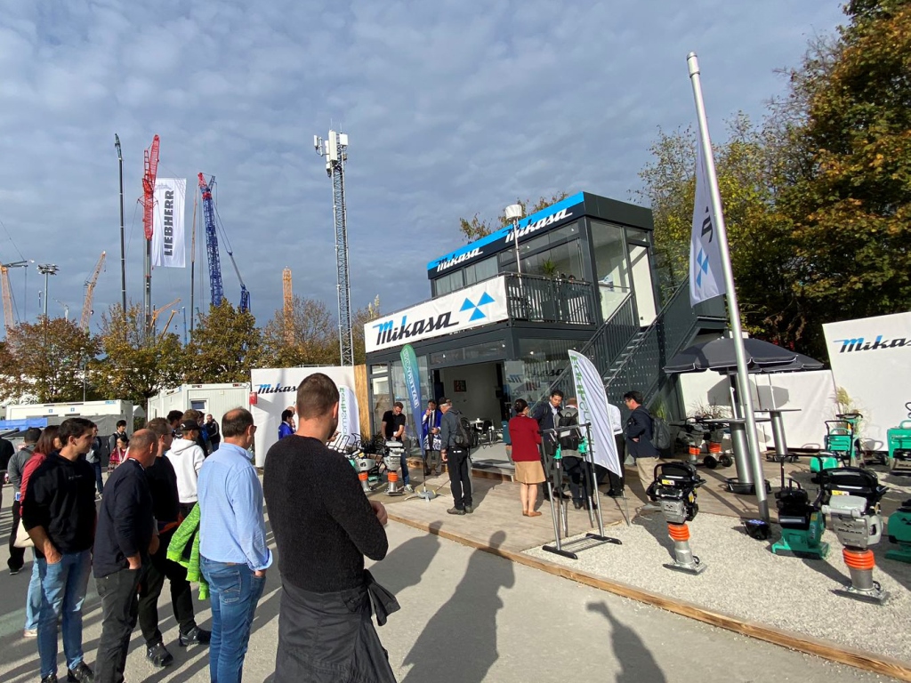 MIKASA Stand at Bauma2022